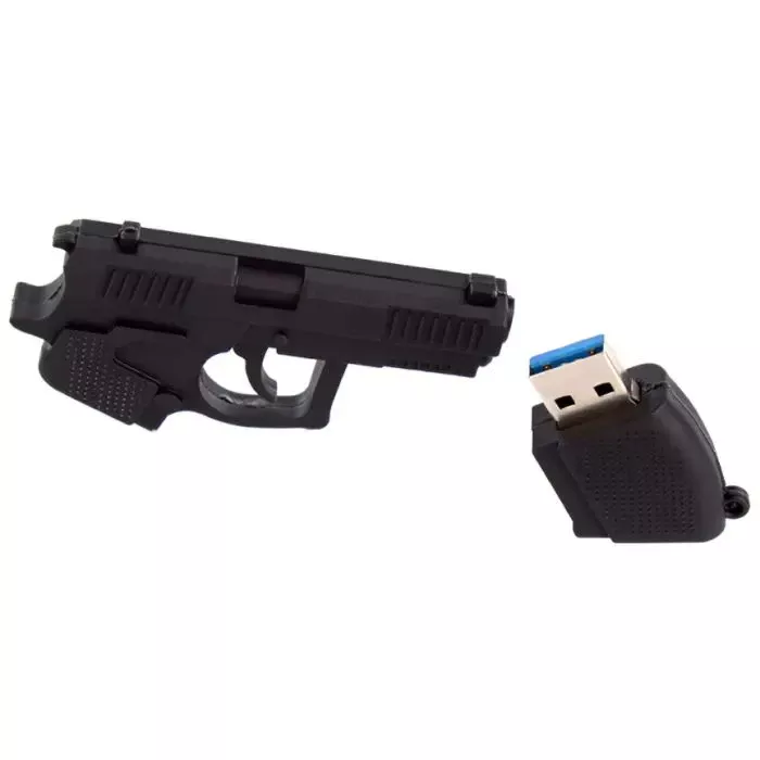 ColorWay Pistol 64 GB 3.0 Black (CW-USBPL64) (UA)