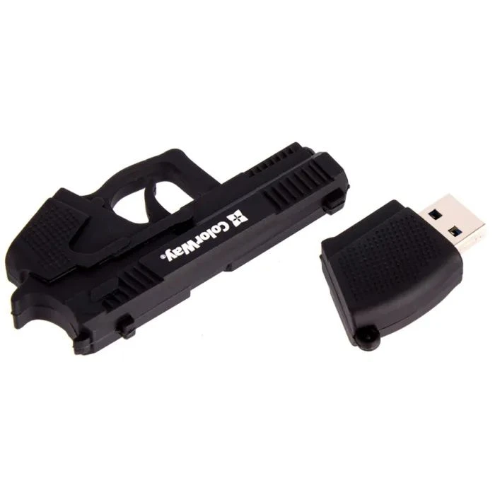 ColorWay Pistol 64 GB 3.0 Black (CW-USBPL64) (UA)