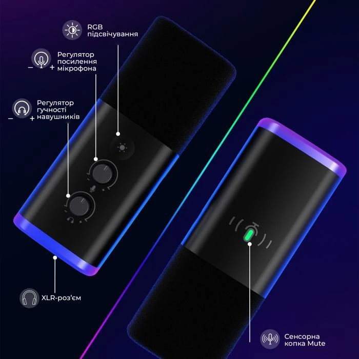 Fifine AM8T USB Black (AM8T) (UA)