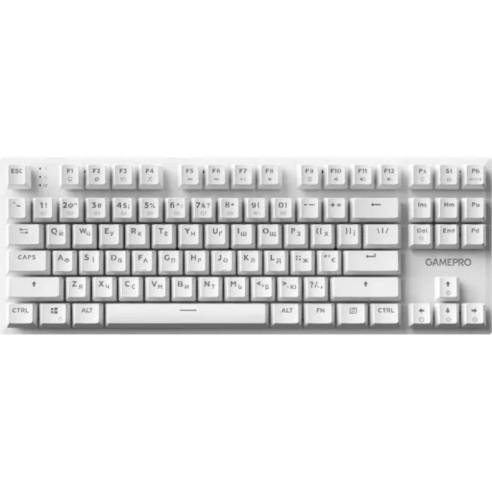 GamePro Genesis Joker MK124W Outemu Red Switch USB UA White (MK124W) (UA)