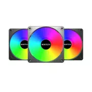 Кулер для корпуса MONTECH GF120 V2 ARGB PWM 3I (GF120 V2 ARGB PWM 3I1(B)) (UA)