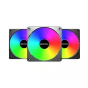 Кулер для корпуса MONTECH GF120R V2 ARGB PWM 3 (GF120R V2 ARGB PWM 3I1(B)) (UA)