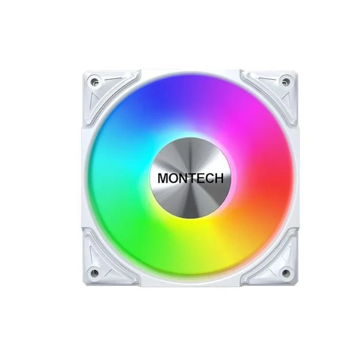 Кулер для корпуса MONTECH METAL PRO 12 ARGB 3 (METALPRO12 ARGB 3PACK (W)) (UA)