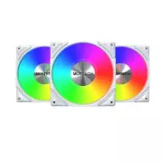 Кулер для корпуса MONTECH METAL PRO 12 ARGB 3 (METALPRO12 ARGB 3PACK (W)) (UA)