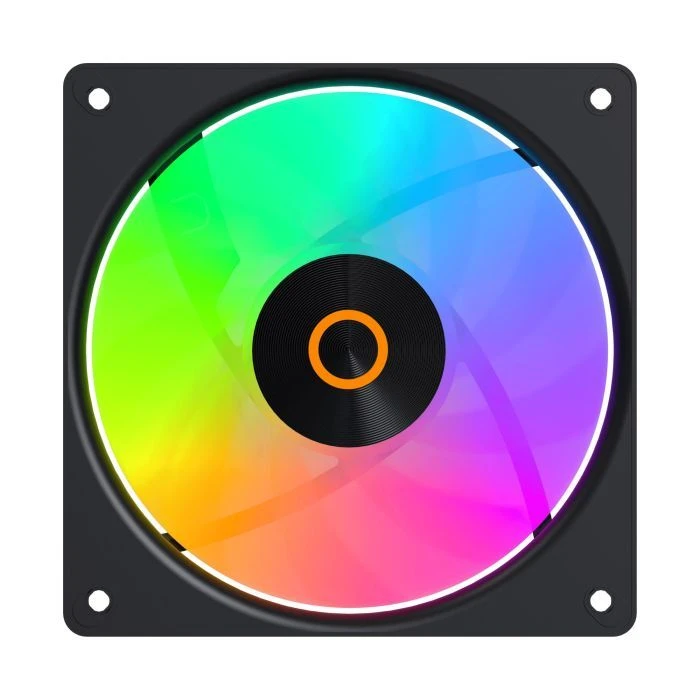 Кулер для корпуса OCYPUS GAMMA F12 ELITE BK ARGB REVERSE BLADE (GAMMA-F12-BK1AM01E-GL) (UA)