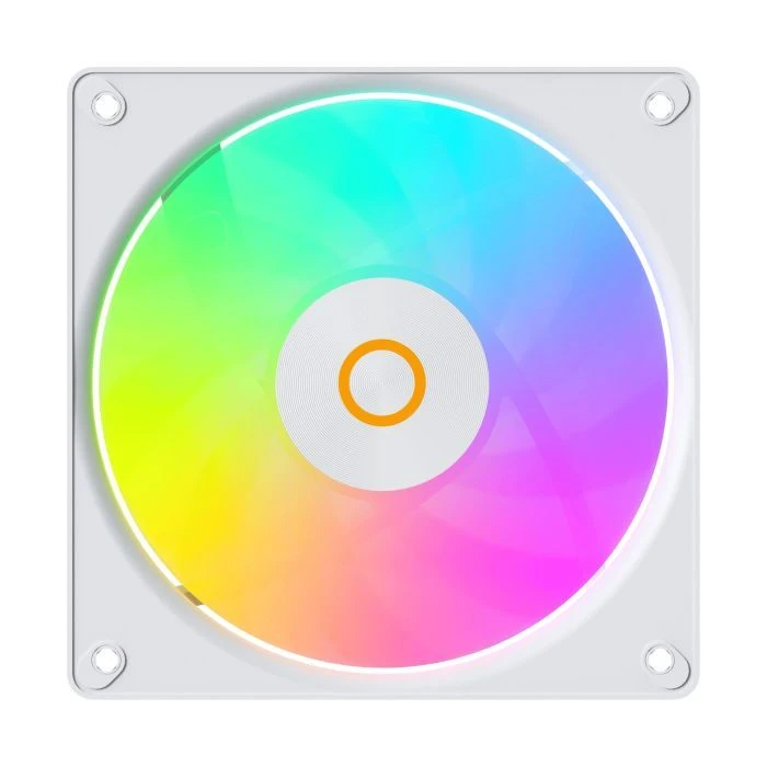 Кулер для корпуса OCYPUS GAMMA F12 ELITE WH ARGB REVERSE BLADE (GAMMA-F12-WH1AM01E-GL) (UA)