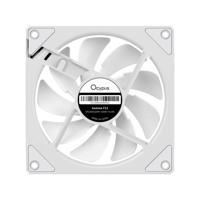 Кулер для корпуса OCYPUS GAMMA F12 WH ARGB (GAMMA-F12-WH1AM00X-GL) (UA)