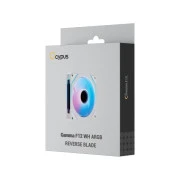 Кулер для корпуса OCYPUS GAMMA F12 WH ARGB REVERSE BLADE (GAMMA-F12-WH1AM01X-GL) (UA)