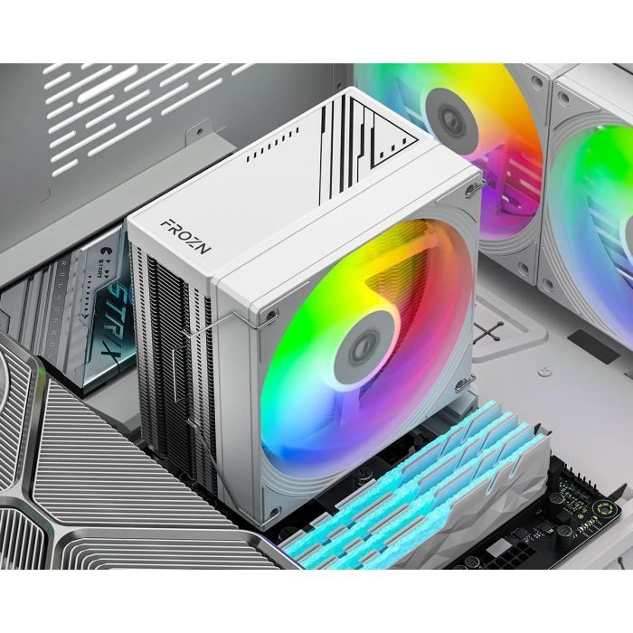 Кулер для процесора ID-Cooling FROZN A410 SE ARGB WHITE (UA)