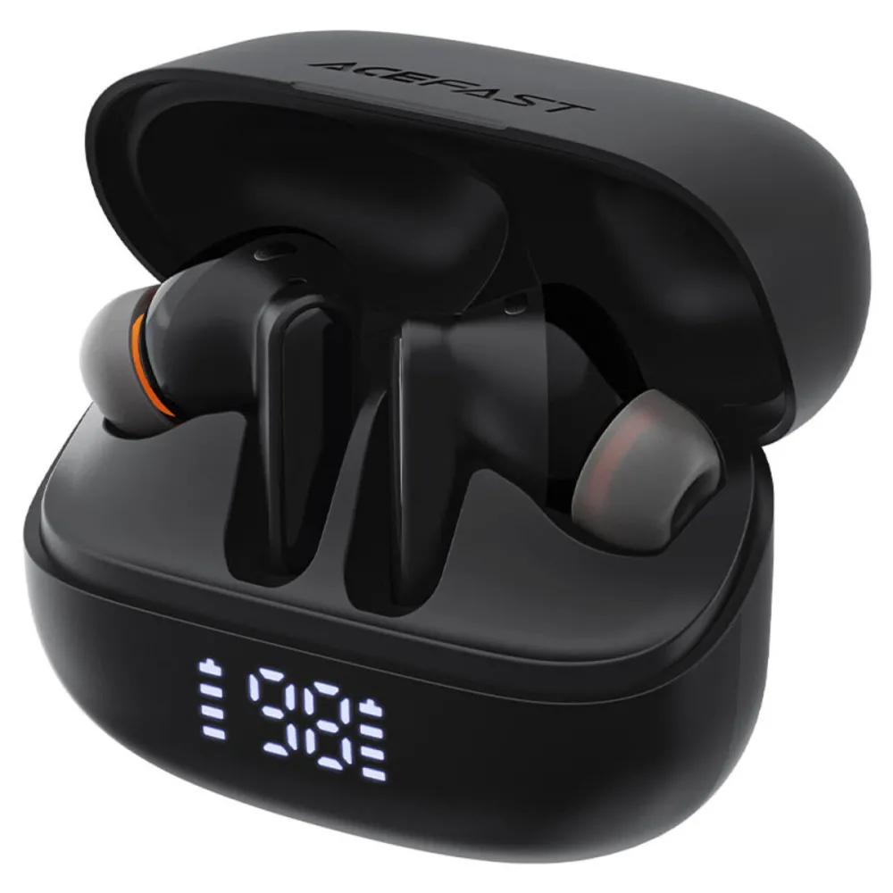 Наушники TWS Acefast W1 Active Noise Cancelling (Black) Тип: Навушники TWS / Спосіб