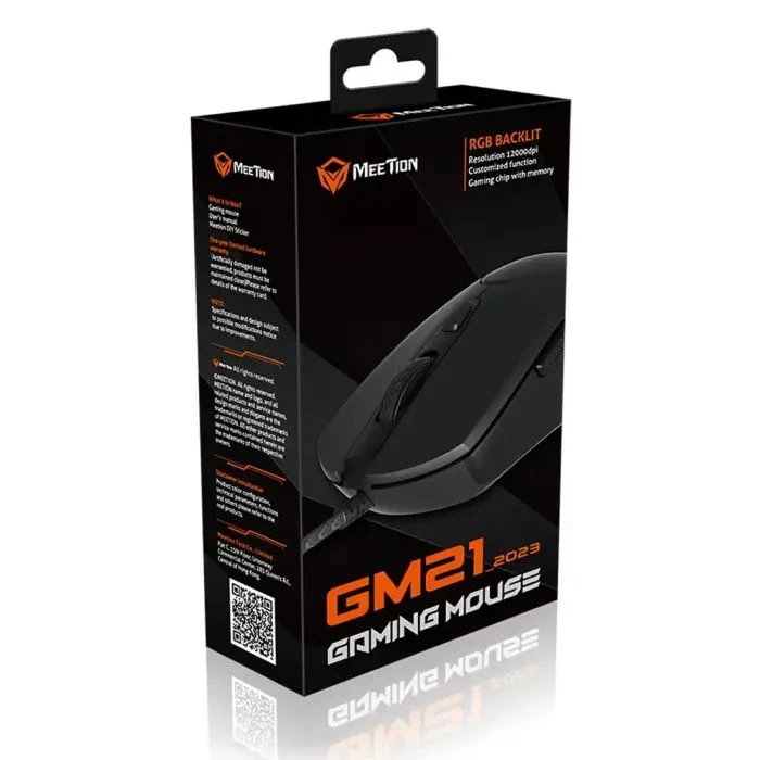 Meetion GM21 USB Black (MT-GM21_2023-A) (UA)