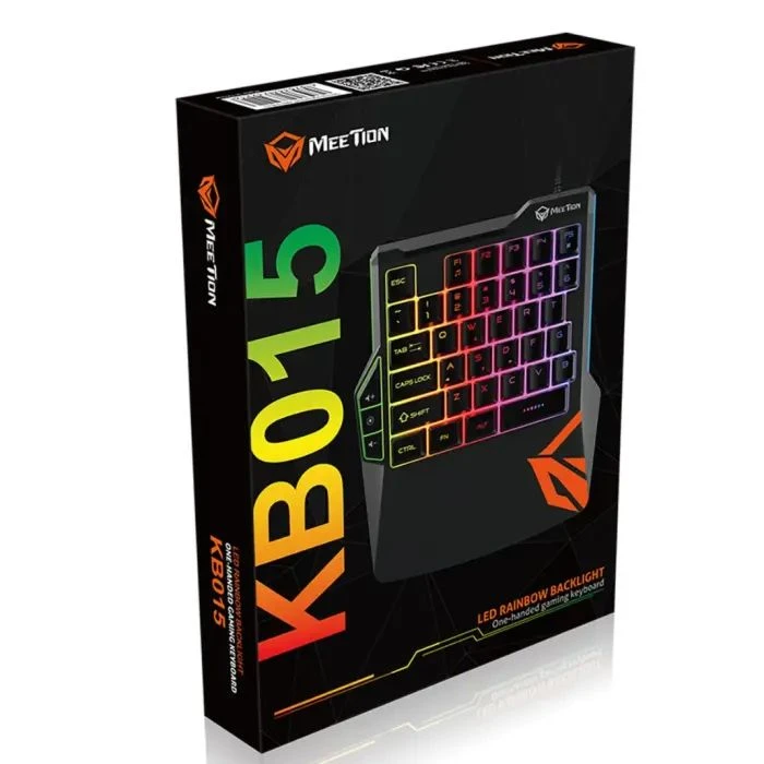 Meetion KB015 USB Black/Orange (MT-KB015-A) (UA)