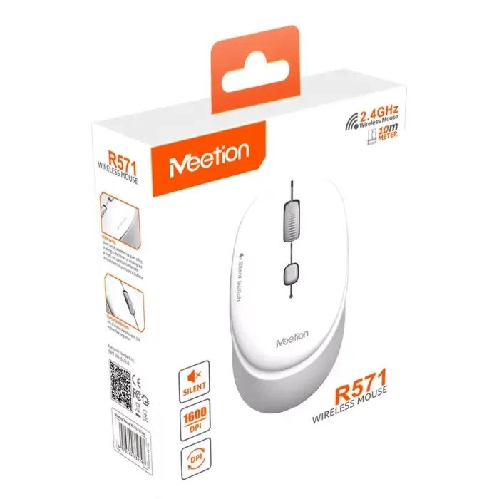 Meetion R571 Wireless White/Gray (MT-R571-C) (UA)