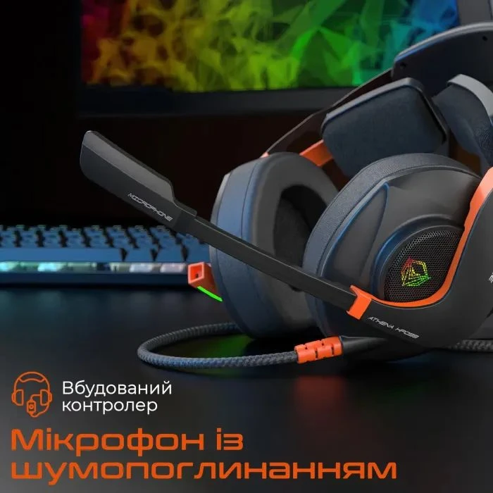 Навушники Meetion HP099 Black/Orange (MT-HP099-A) (UA)