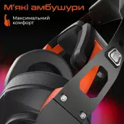 Навушники Meetion HP099 Black/Orange (MT-HP099-A) (UA)