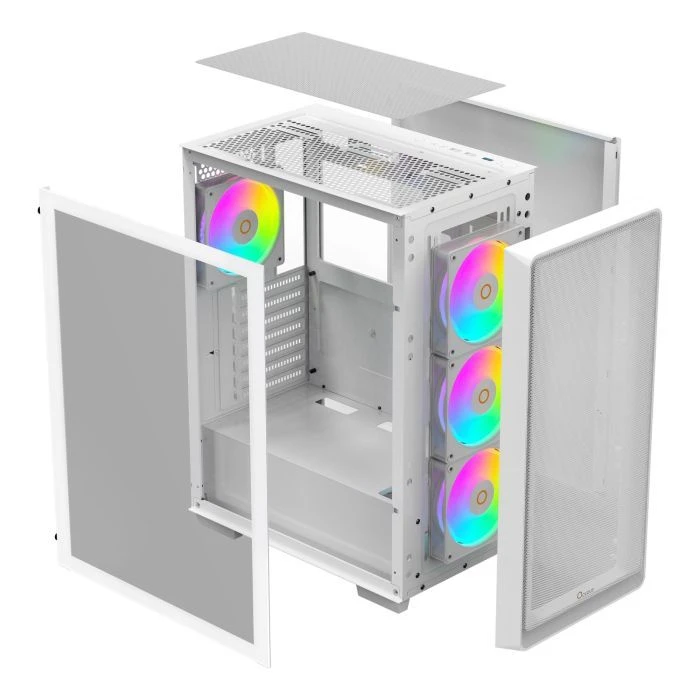 OCYPUS GAMMA C60 WH ARGB (GAMMA-C60-WHG400XX-GL) (UA) Типоразмер: Miditower;