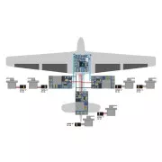 Плата розподілу живлення (PDB) MATEK SVPDB-12S (SVPDB12S) (UA)