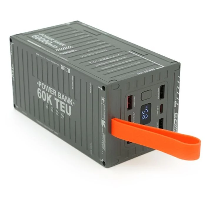 Remax 60000mAh, PD/20W, QC/22.5W, Gray (RPP-609G) (UA)
