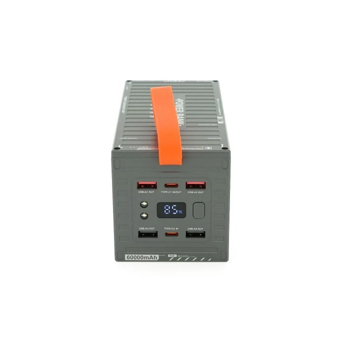 Remax 60000mAh, PD/20W, QC/22.5W, Gray (RPP-609G) (UA)