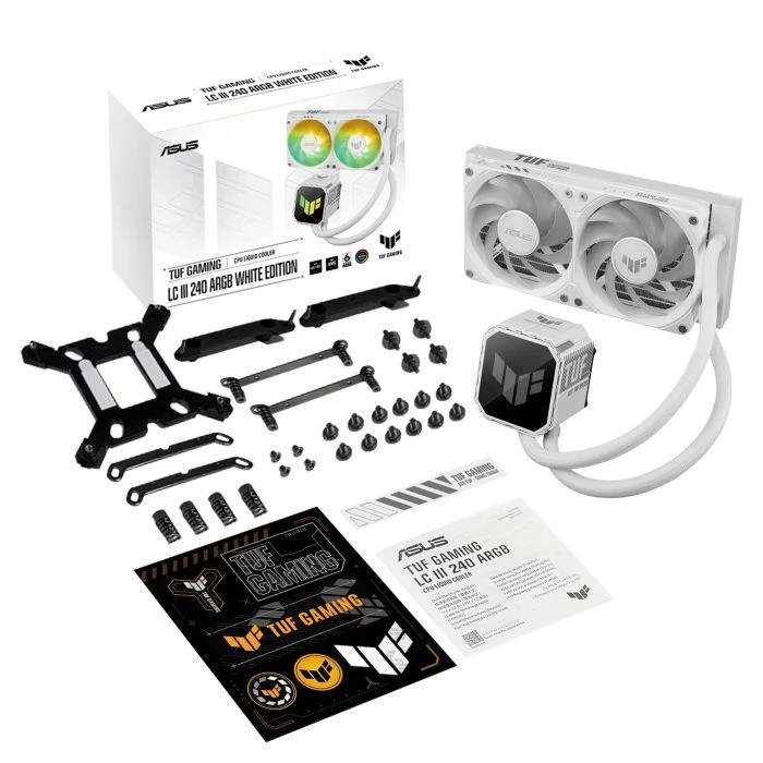 Система жидкостного охлаждения ASUS TUF Gaming LC III 240 ARGB White (90RC01J2-B0EAY0) (UA)