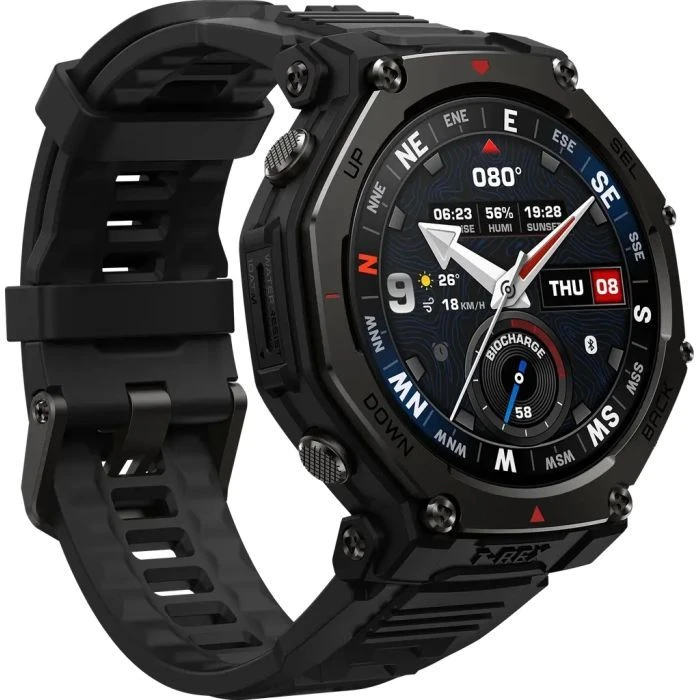 Смарт-часы Amazfit T-Rex 3 Pro 48mm W2444OV1N Tactical Black (1170956) (UA)
