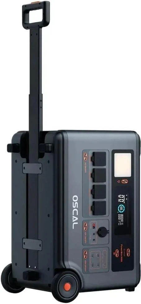 Зарядная станция Blackview Oscal PowerMax 6000 (3600Wh 6000W) (EU) Бренд: Blackview; Розетка AC 230В: 4; USB