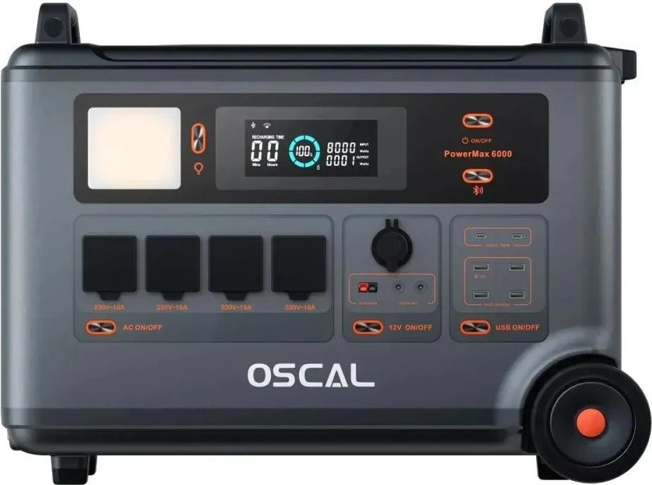 Зарядна станція Blackview Oscal PowerMax 6000 (3600Wh 6000W) (EU)