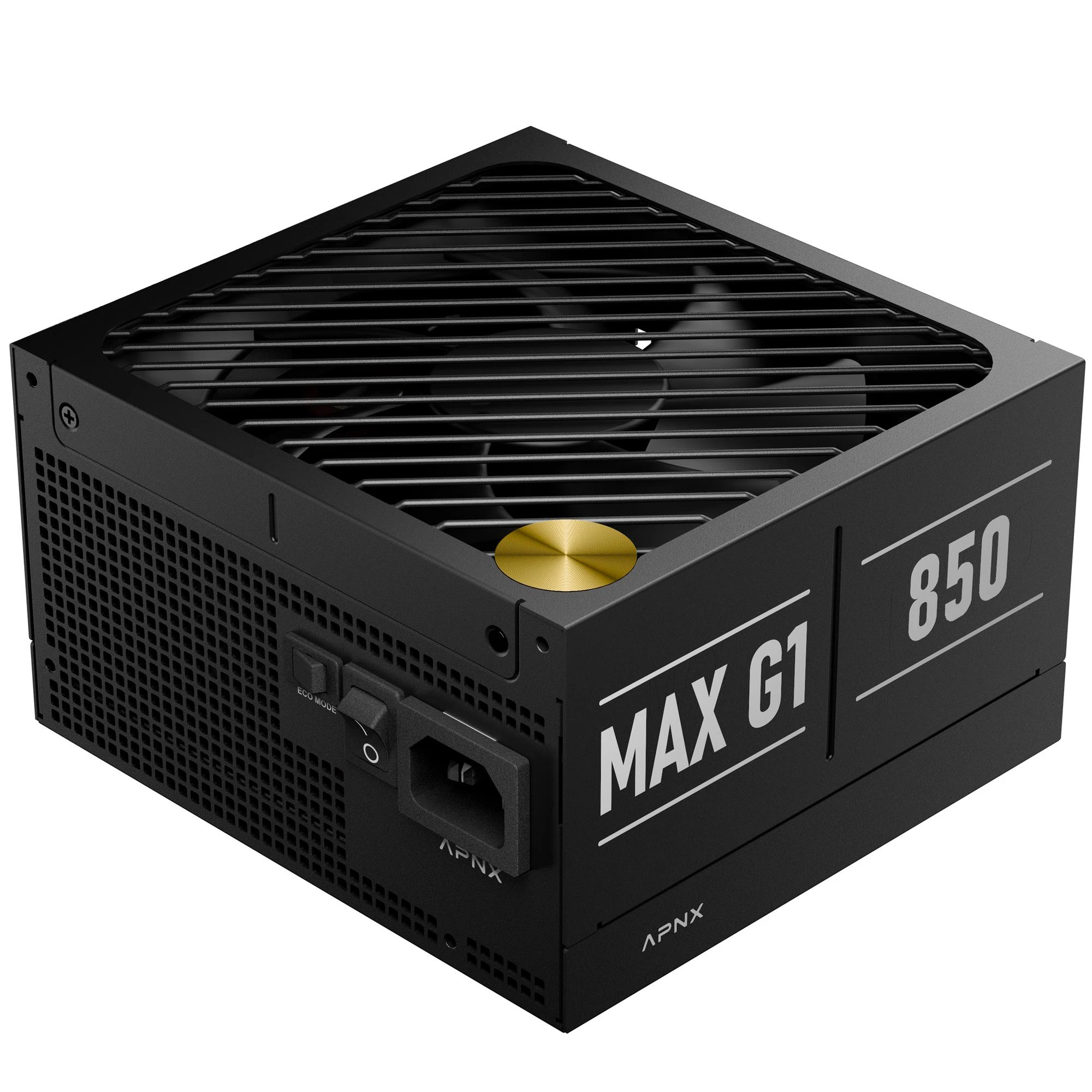 APNX MAX G1 850 (APPG-MX85FEC.X1) 850W (UA) +5V: 20А; +3.3V: 20А; +12V1: 70.8А; +12V2: немає;