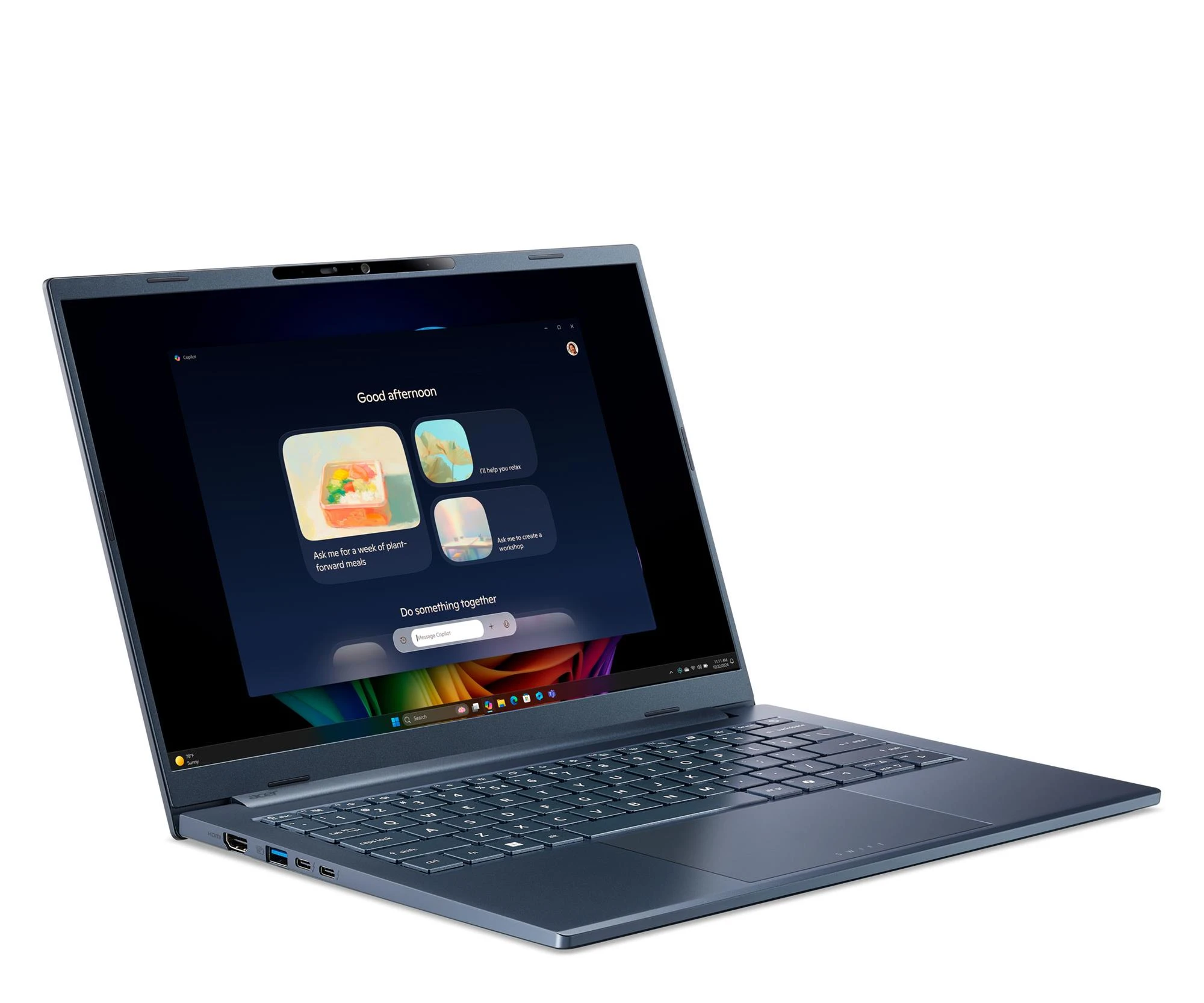 Acer Swift Go Ultra 9-288V/32GB/1TB/Win11 OLED (SFG14-75 || NX.JNBEP.005) Процесор: Intel® Core™ Ultra 9 288 В (8