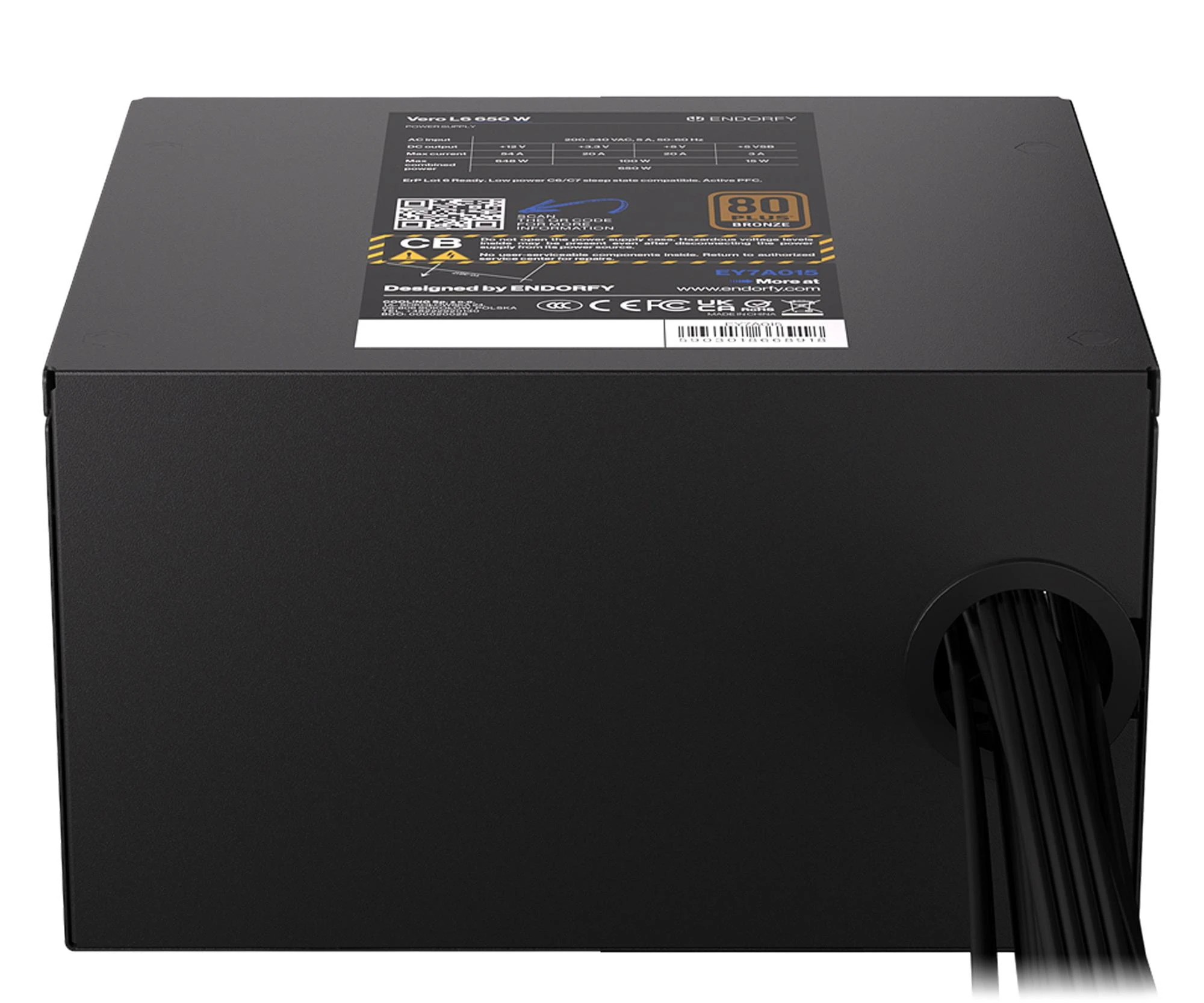 ENDORFY Vero L6 650W 80 Plus Bronze (EY7A015) EU