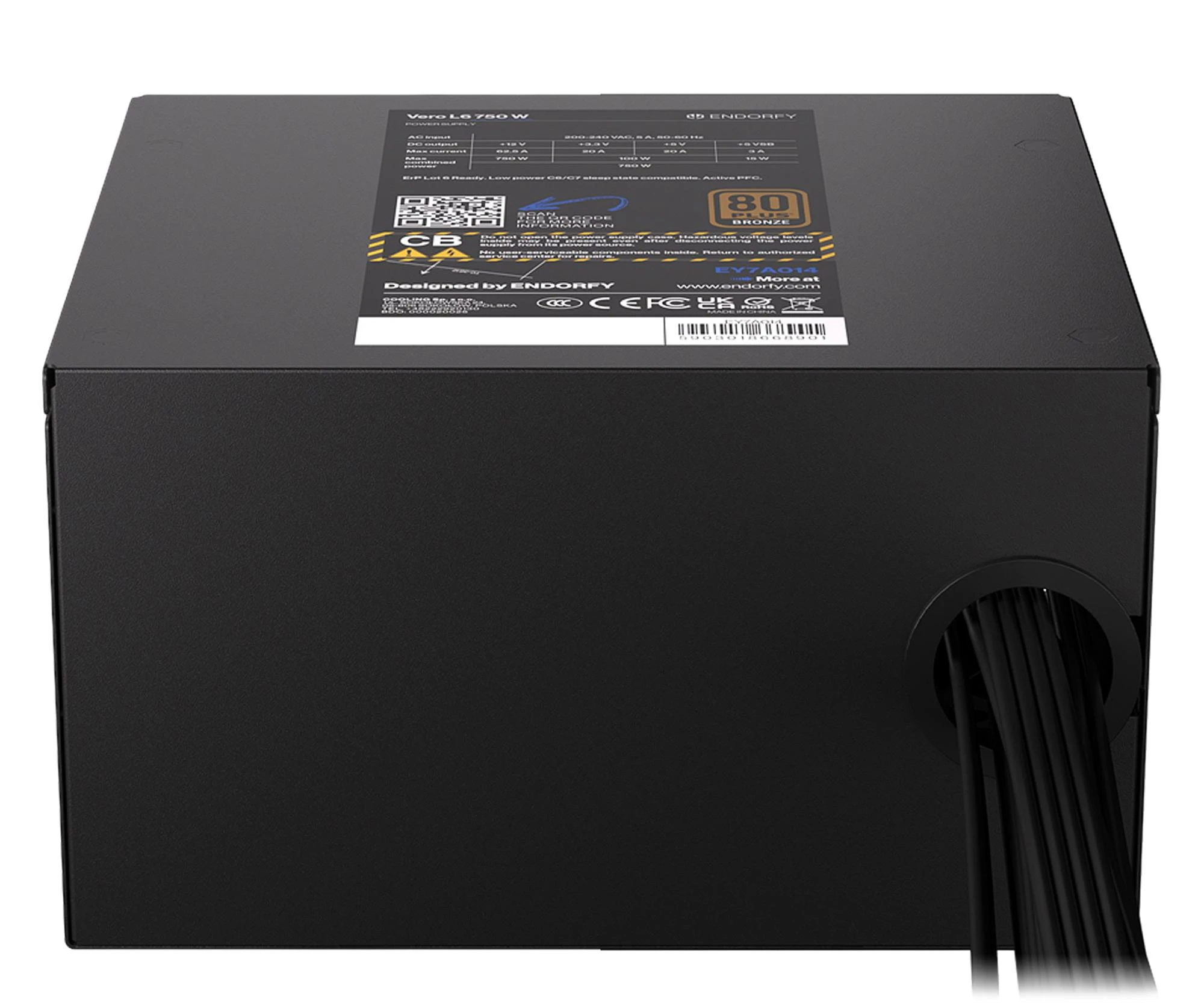 ENDORFY Vero L6 750W 80 Plus Bronze (EY7A014) EU