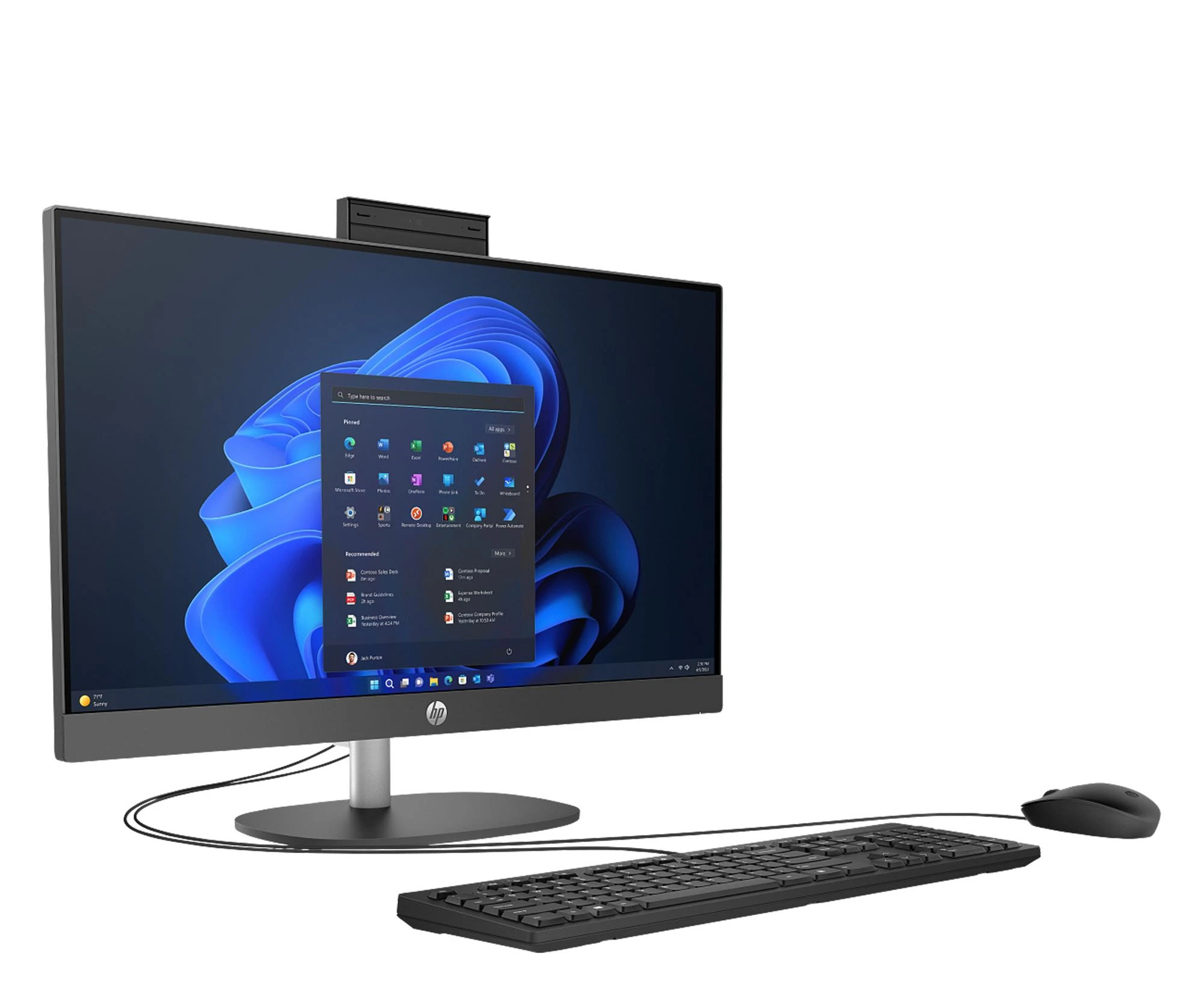 HP ProOne 245 G10 AIO Ryzen 7-7520U/16GB/512/Win11P (B6ZB6ET) EU