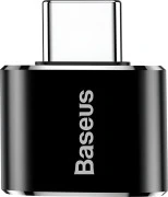 Baseus USB Female To Type-C Male Adapter Converter Black (CATOTG-01)