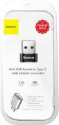 Baseus USB to USB-C Female Black (CAAOTG-01)