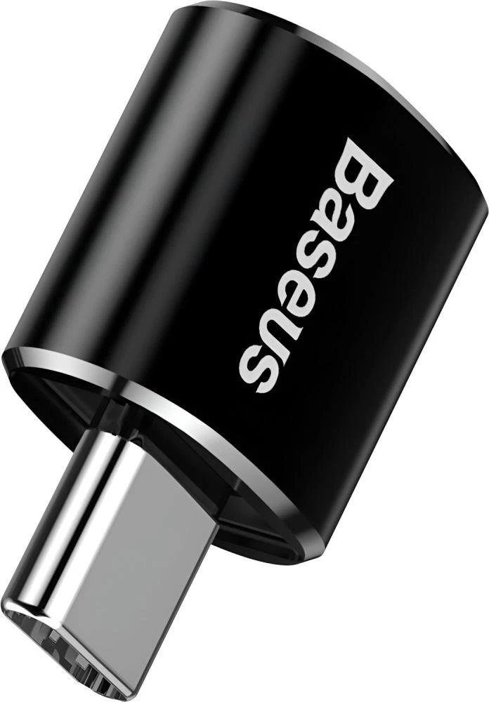 Baseus USB Female To Type-C Male Adapter Converter Black (CATOTG-01)
