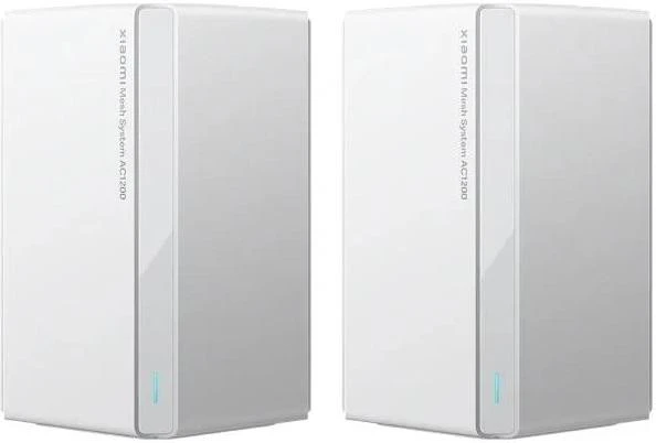 Xiaomi Mesh System AC1200 2-pack (DVB4451GL) (UA) Бренд: Xiaomi; Стандарт: 802.11ac (Wi-Fi 5);