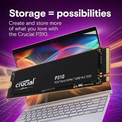 Crucial P310 2 TB (CT2000P310SSD8) (EU) Бренд: Crucial; Линейка: P310; Объем,