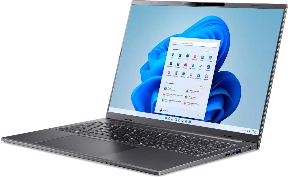 Acer Aspire 16 AI A16-11M-X826 Steel Gray (NX.JLNEU.001) Бренд: Acer; Лінійка: Aspire 16 AI A16-11M;