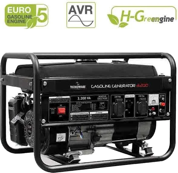Бензиновий генератор Tecnoware FGE3200M (EU) Бренд: Tecnoware; Максимальна