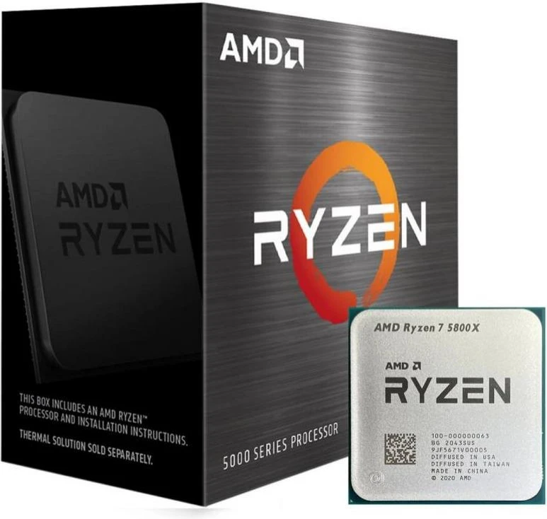 AMD Ryzen 7 5800X (100-100000063WOF) Бренд: AMD; Тип разъема: Socket AM4;