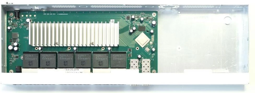 Комутатор Smart Mikrotik CRS326-24G-2S+RM Бренд: Mikrotik; Кількість портів Fast