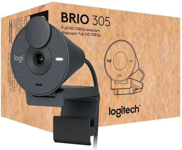 Logitech Brio 305 Graphite (960-001469, 960-001475)