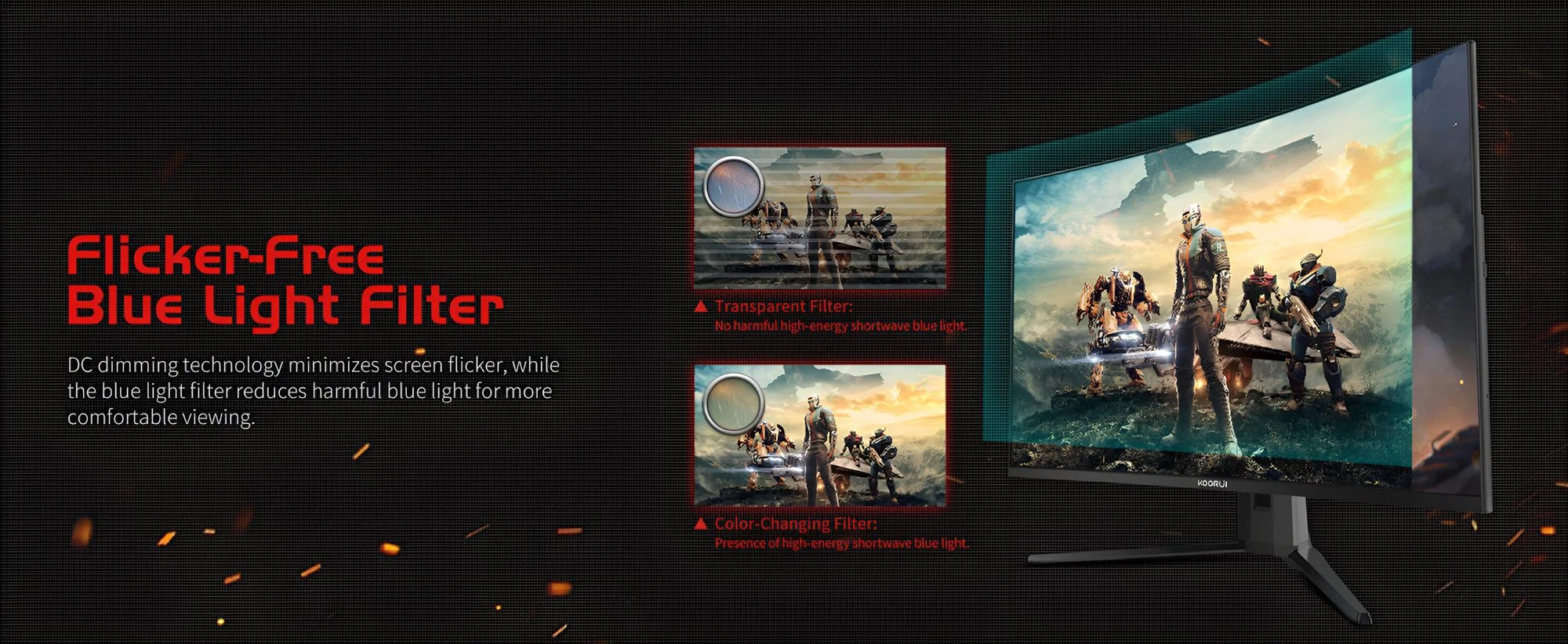 KOORUI G3221SC VA Curved 170 Hz 1ms (G3221SC) EU