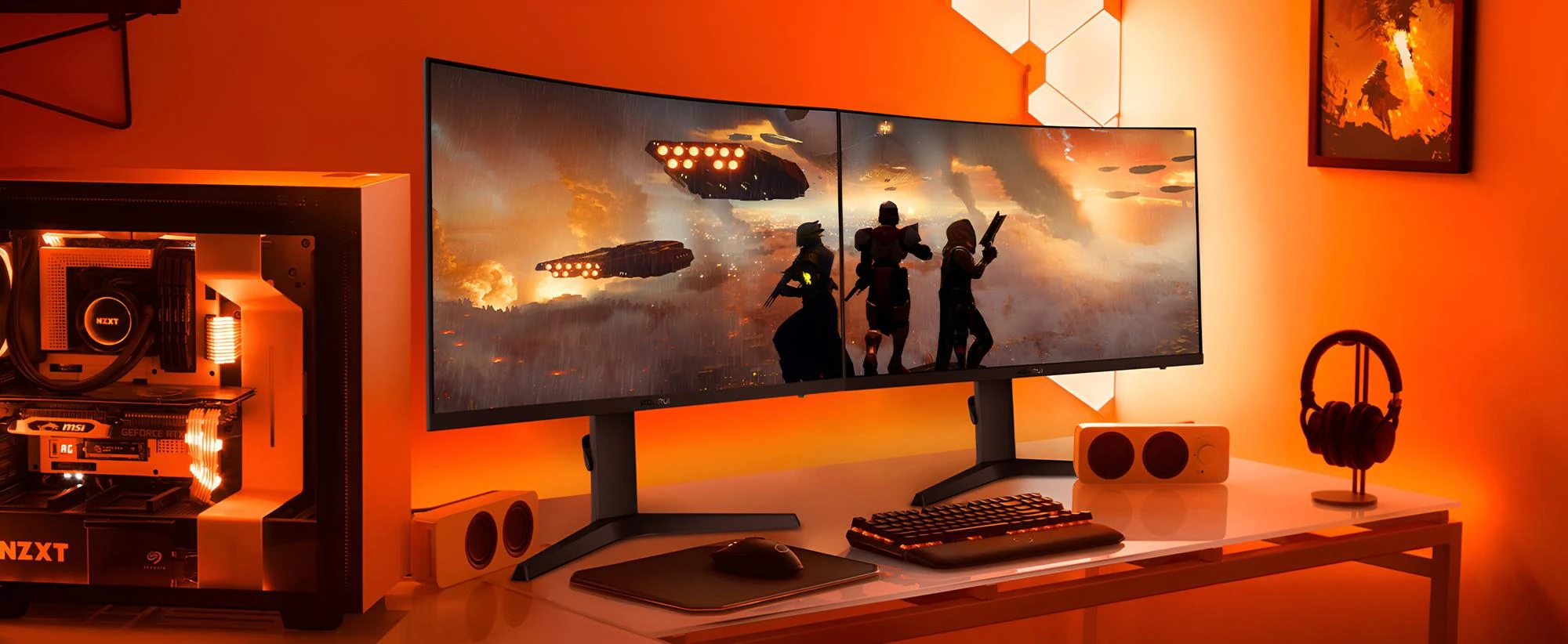 KOORUI G3441VC VA Curved 180 Hz 1ms (G3441VC) EU