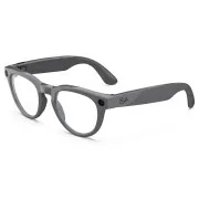 Ray-Ban Meta Headliner Gen2 Stand.Shiny AsteroidGrey Frame/Clear to Emerald Transit.Lens RW4013 6702CE 50-23