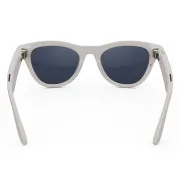 Ray-Ban Meta Skyler Gen2 Stand.Shiny Chalky Gray Frame/Clear to Sapphire Transit.Lenses RW4014 6700MF 52-20