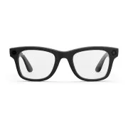 Ray-Ban Meta Wayfarer [Gen 2] Standard Matte Black Frame / Clear Lenses (RW4012 601SSB 50-22)