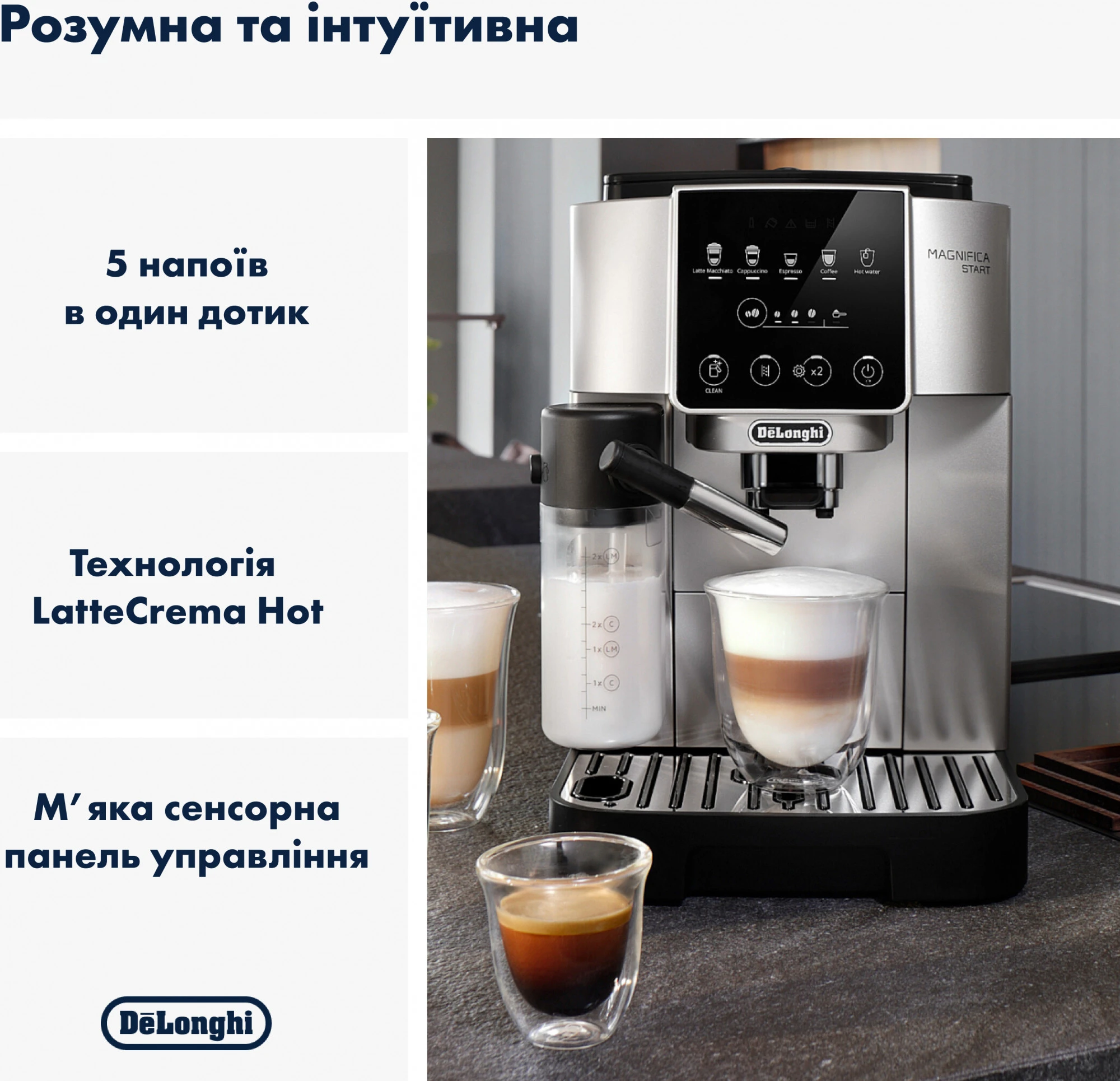 Delonghi Magnifica Start ECAM 220.80.SB