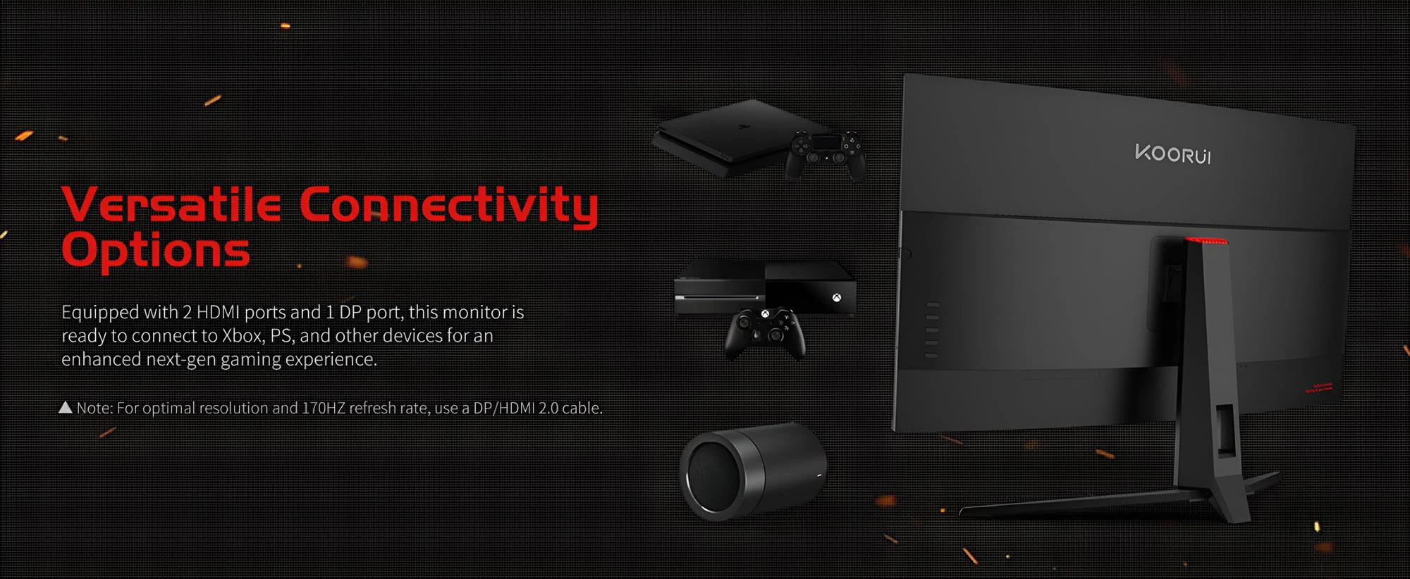 KOORUI G3221SC VA Curved 170 Hz 1ms (G3221SC) EU Назначение продукта: Для