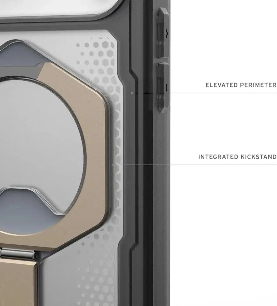 Чохол для смартфона URBAN ARMOR GEAR iPhone 17 Pro Max - Plasma XTE MagSafe Ash/Titanium (114528113136) (UA) Бренд: URBAN ARMOR GEAR; Сумісність: Apple